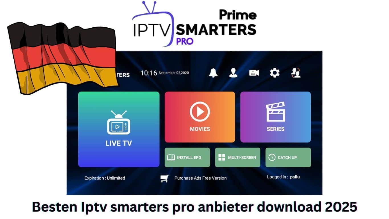 Besten Iptv smarters pro anbieter download 2025