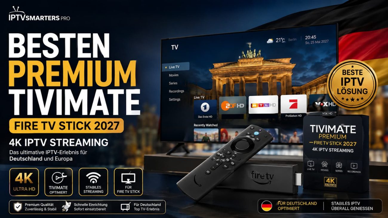 Besten Premium TiviMate Fire TV Stick 2027 – 4K IPTV Streaming
