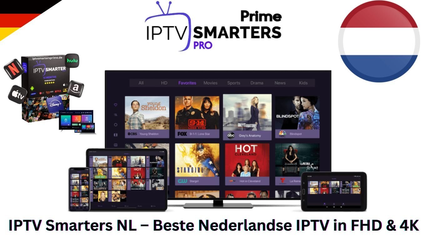 IPTV Smarters NL – Beste Nederlandse IPTV in FHD & 4K