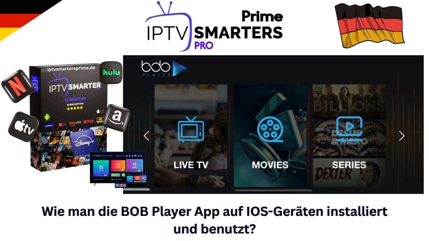 Wie man die BOB Player App auf IOS-Geräten installiert und benutzt?