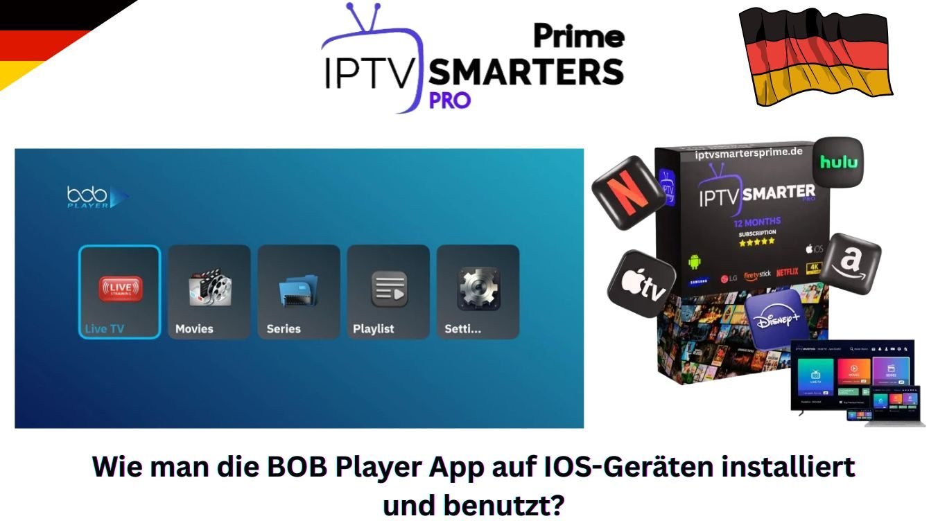 Wie man die BOB Player App auf IOS-Geräten installiert und benutzt?
