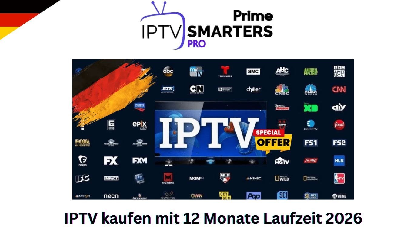 IPTV kaufen mit 12 Monate Laufzeit 2026