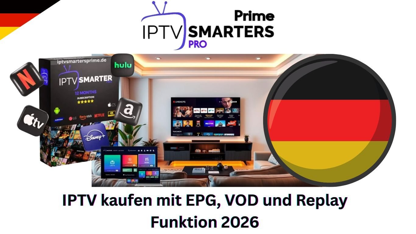 IPTV kaufen mit EPG, VOD und Replay Funktion 2026