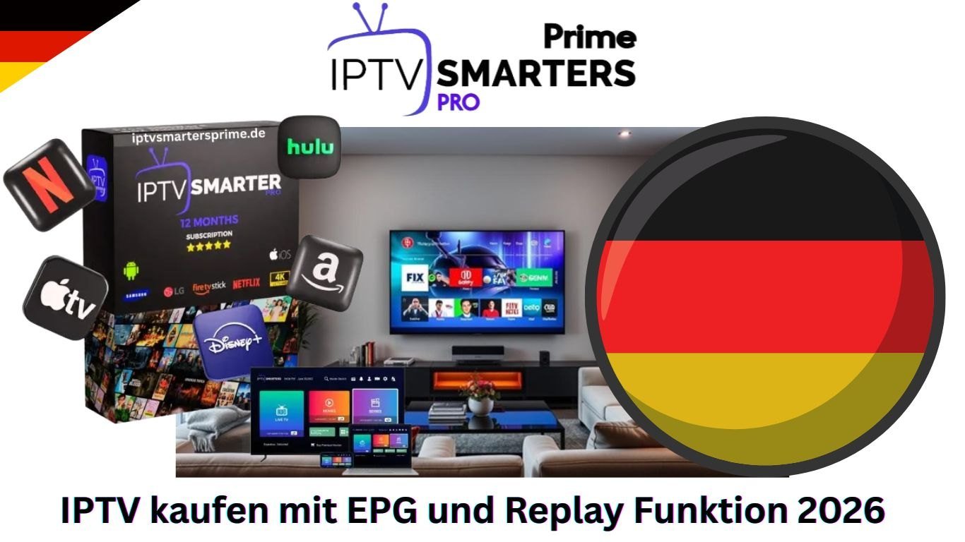 IPTV kaufen mit EPG und Replay Funktion 2026