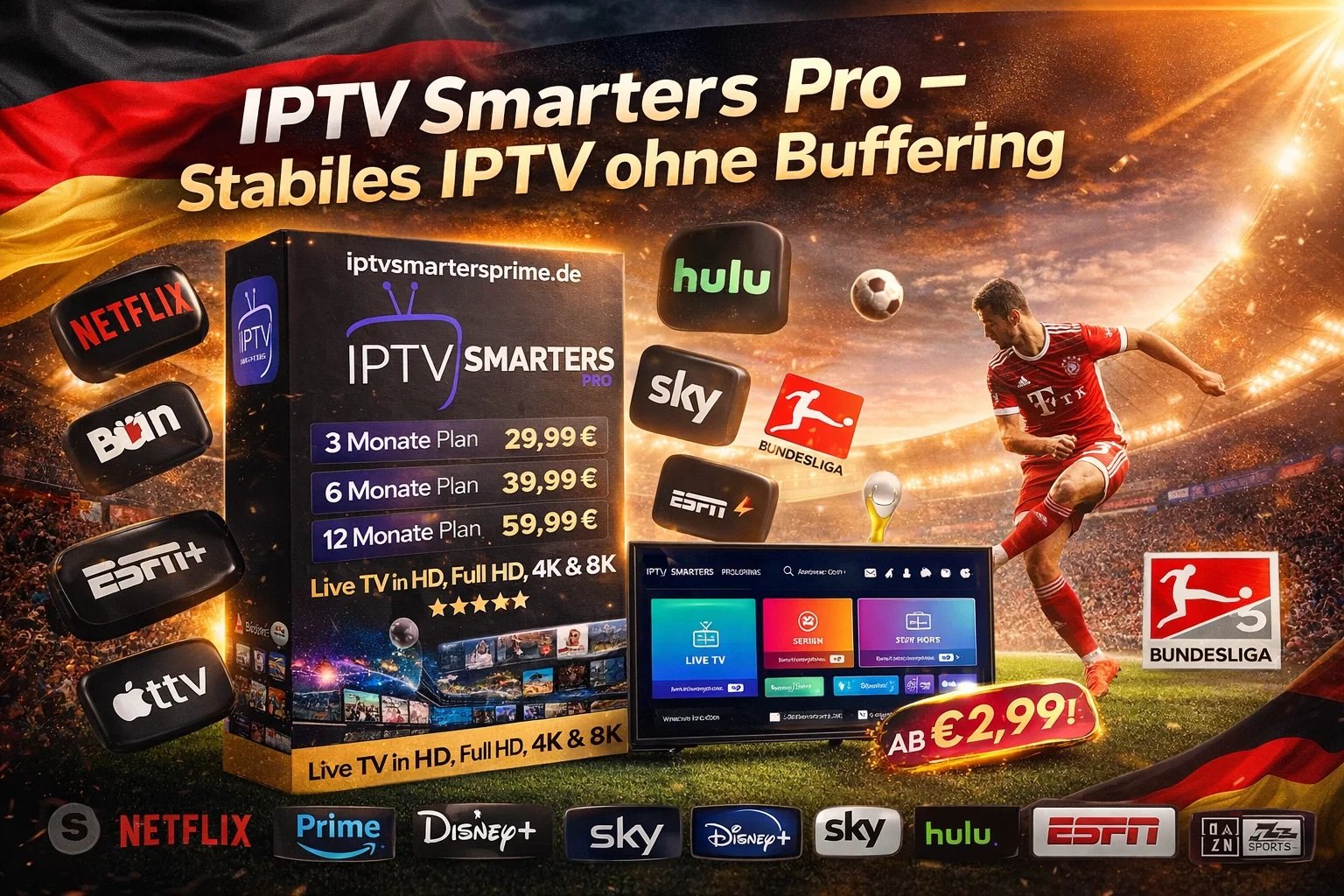 IPTV Smarters Pro – Stabiles IPTV ohne Buffering