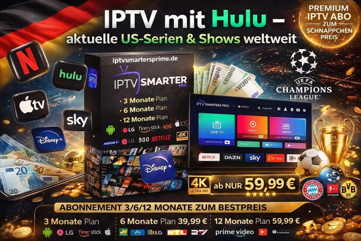 IPTV mit Hulu – aktuelle US-Serien & Shows weltweit
