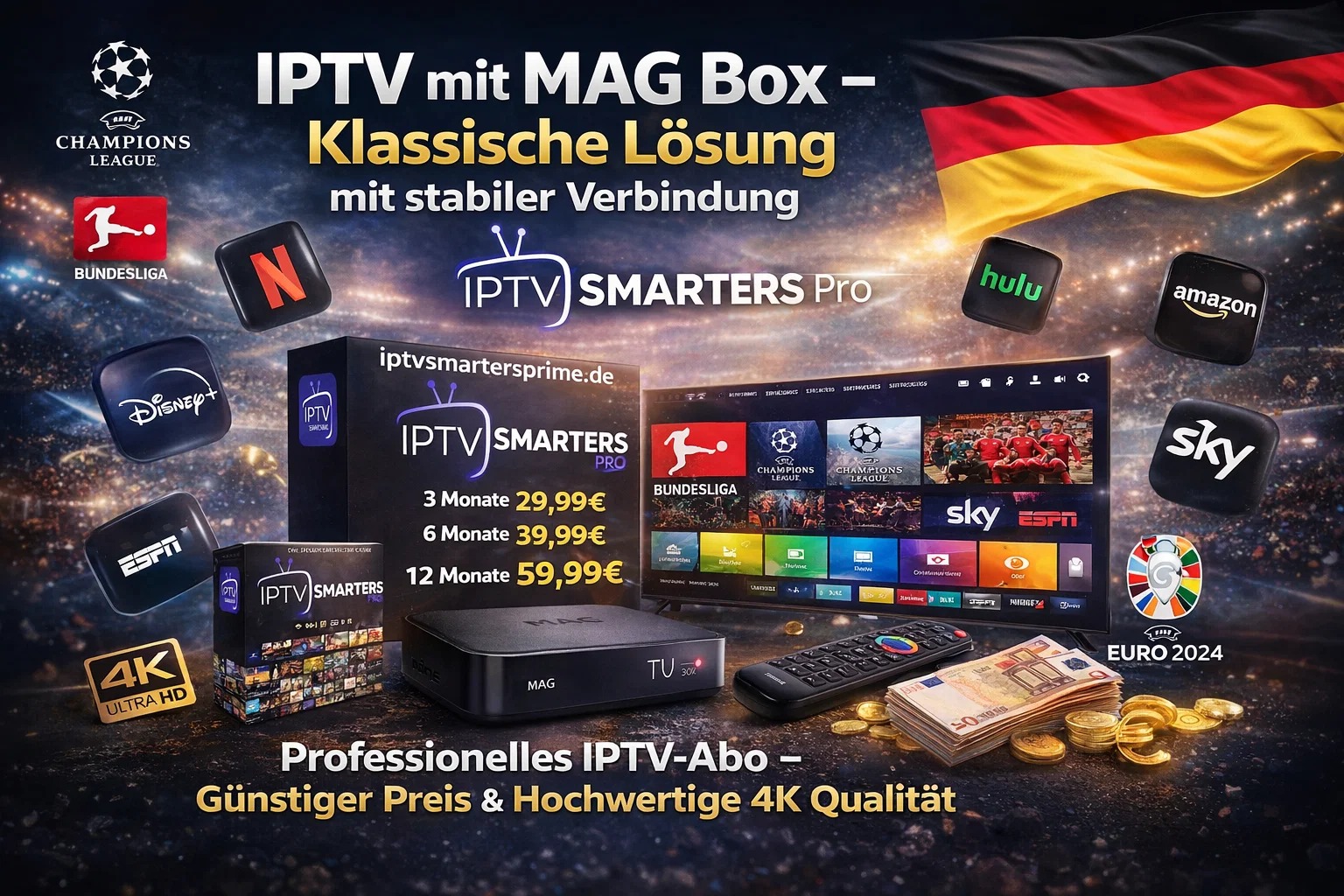 IPTV mit MAG Box – Klassische Lösung mit stabiler Verbindung
