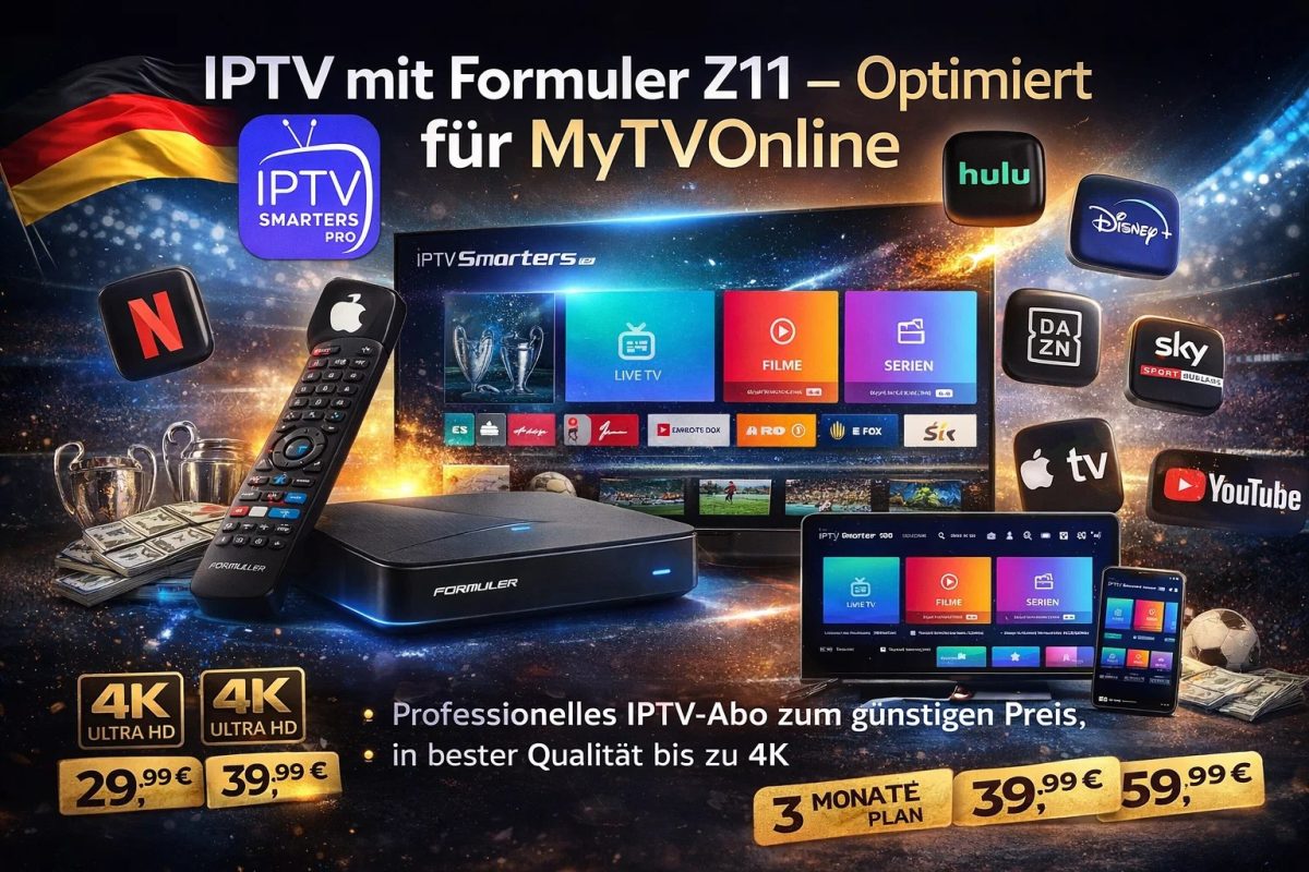 IPTV mit Formuler Z11 – Optimiert für MyTVOnline