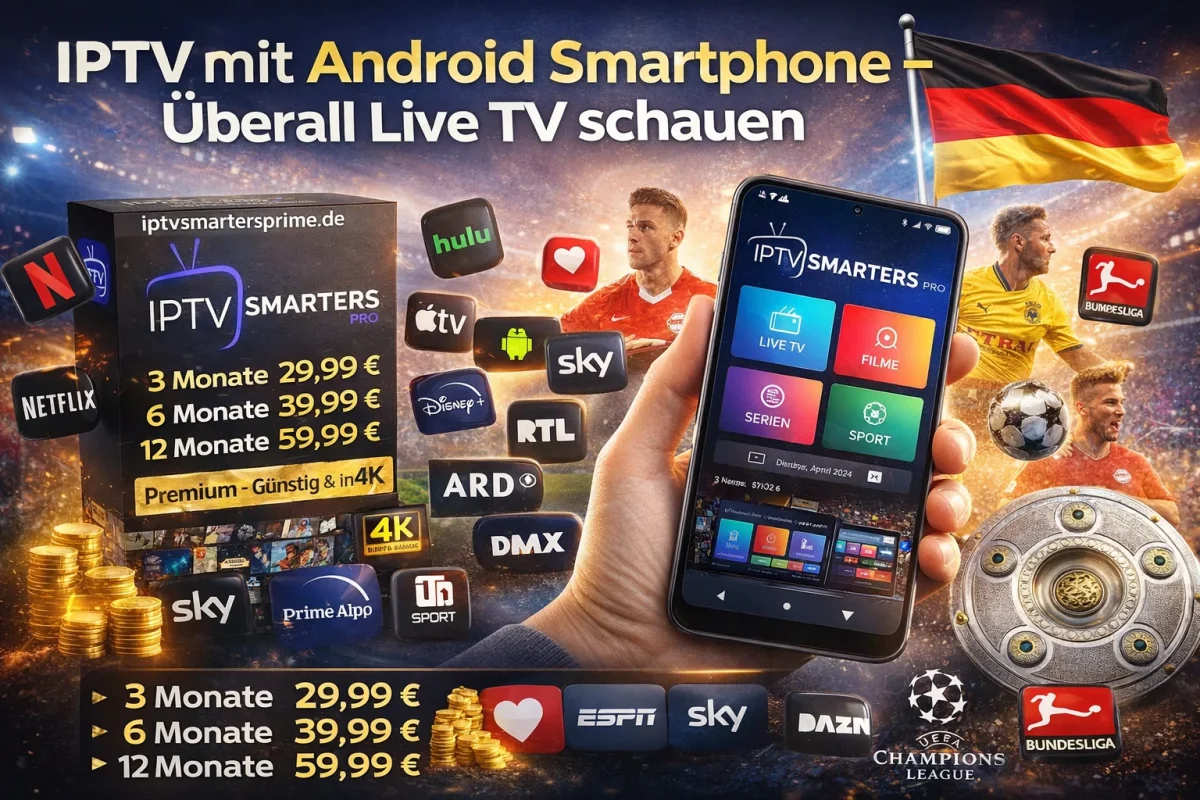 IPTV mit Android Smartphone – Überall Live TV schauen