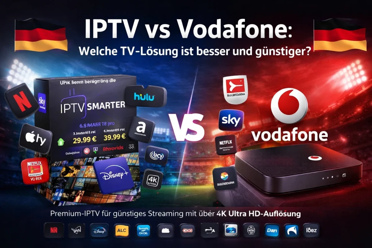 IPTV vs Vodafone : Welche TV-Lösung ist besser und günstiger?