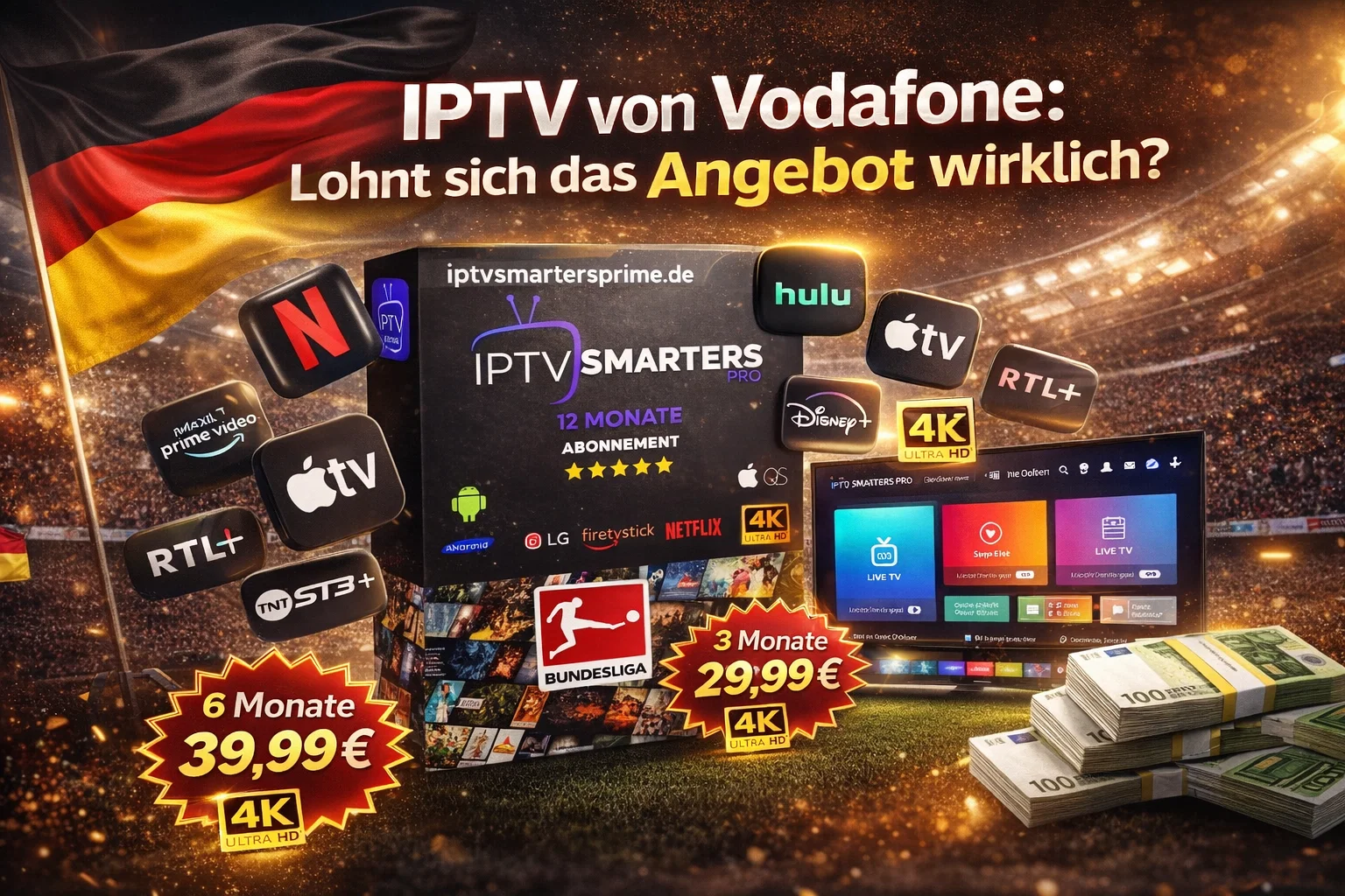 IPTV von Vodafone : Lohnt sich das Angebot wirklich? 