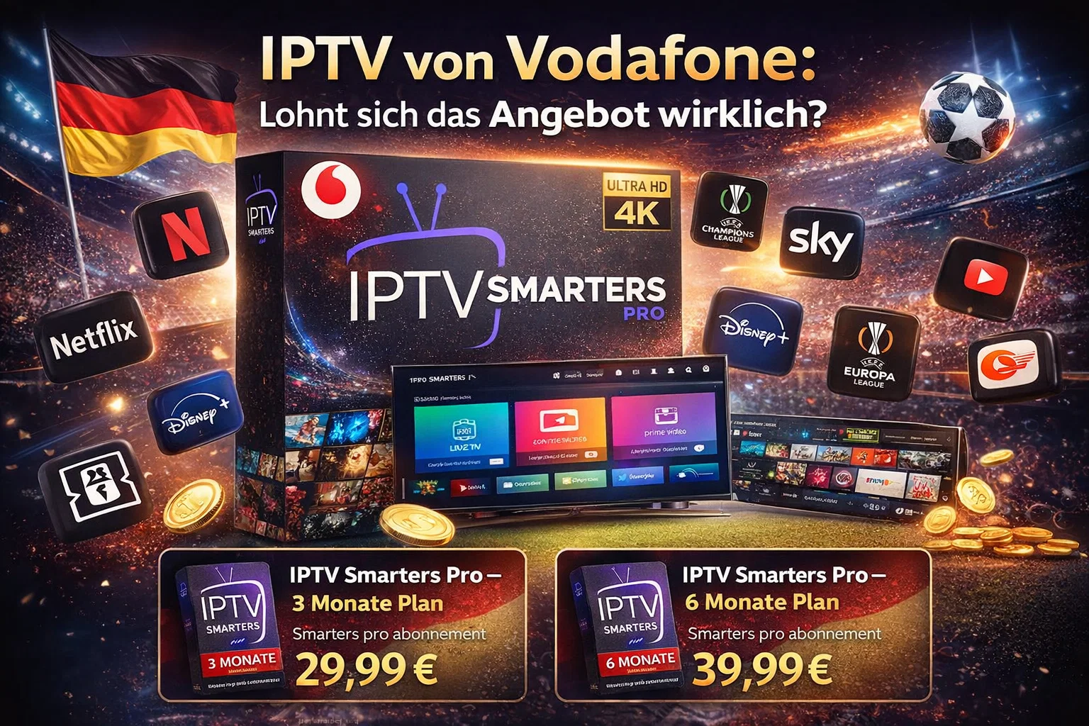IPTV von Vodafone : Lohnt sich das Angebot wirklich?