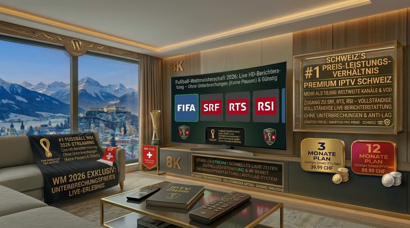 Fußball-Weltmeisterschaft 2026 IPTV Schweiz – Live HD, keine Pausen, billig