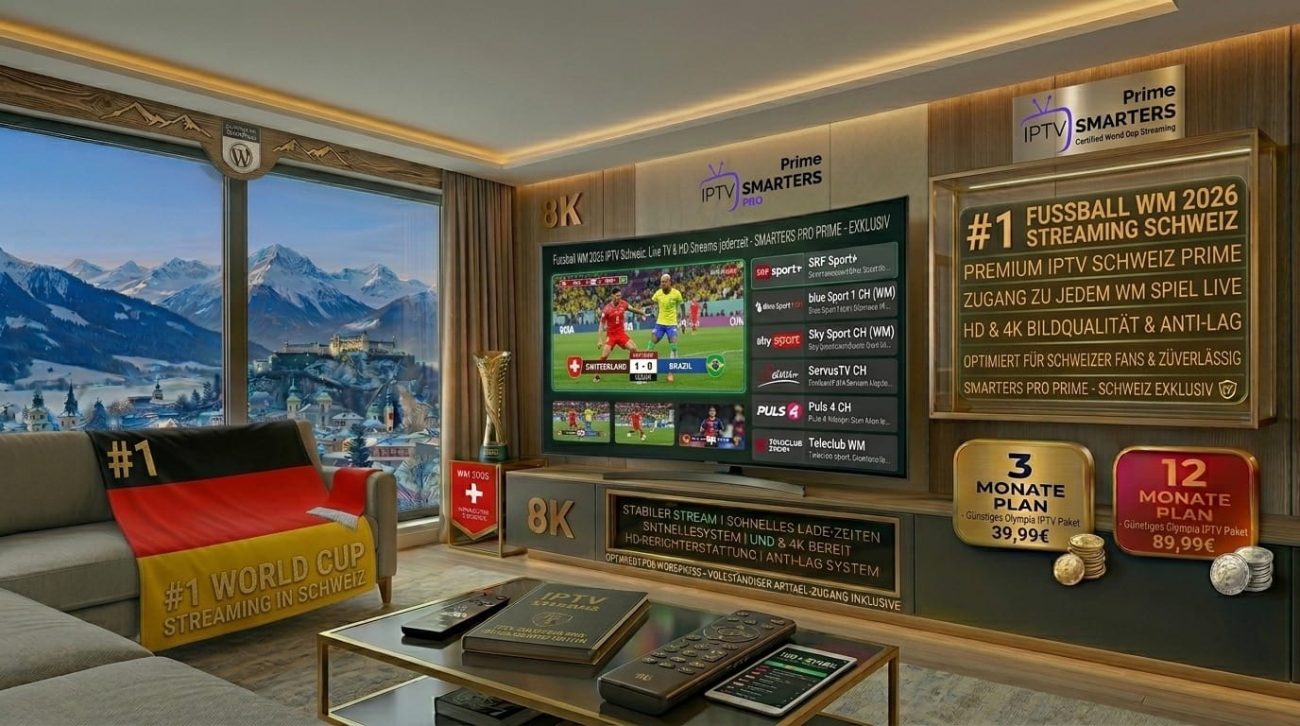 Fussball WM 2026 IPTV Schweiz – Live TV & HD Streams jederzeit