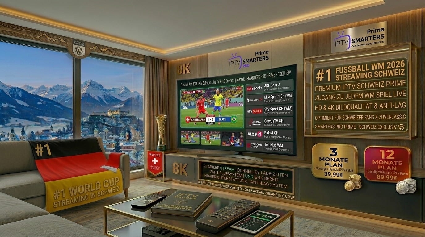 Fussball WM 2026 IPTV Schweiz – Live TV & HD Streams jederzeit