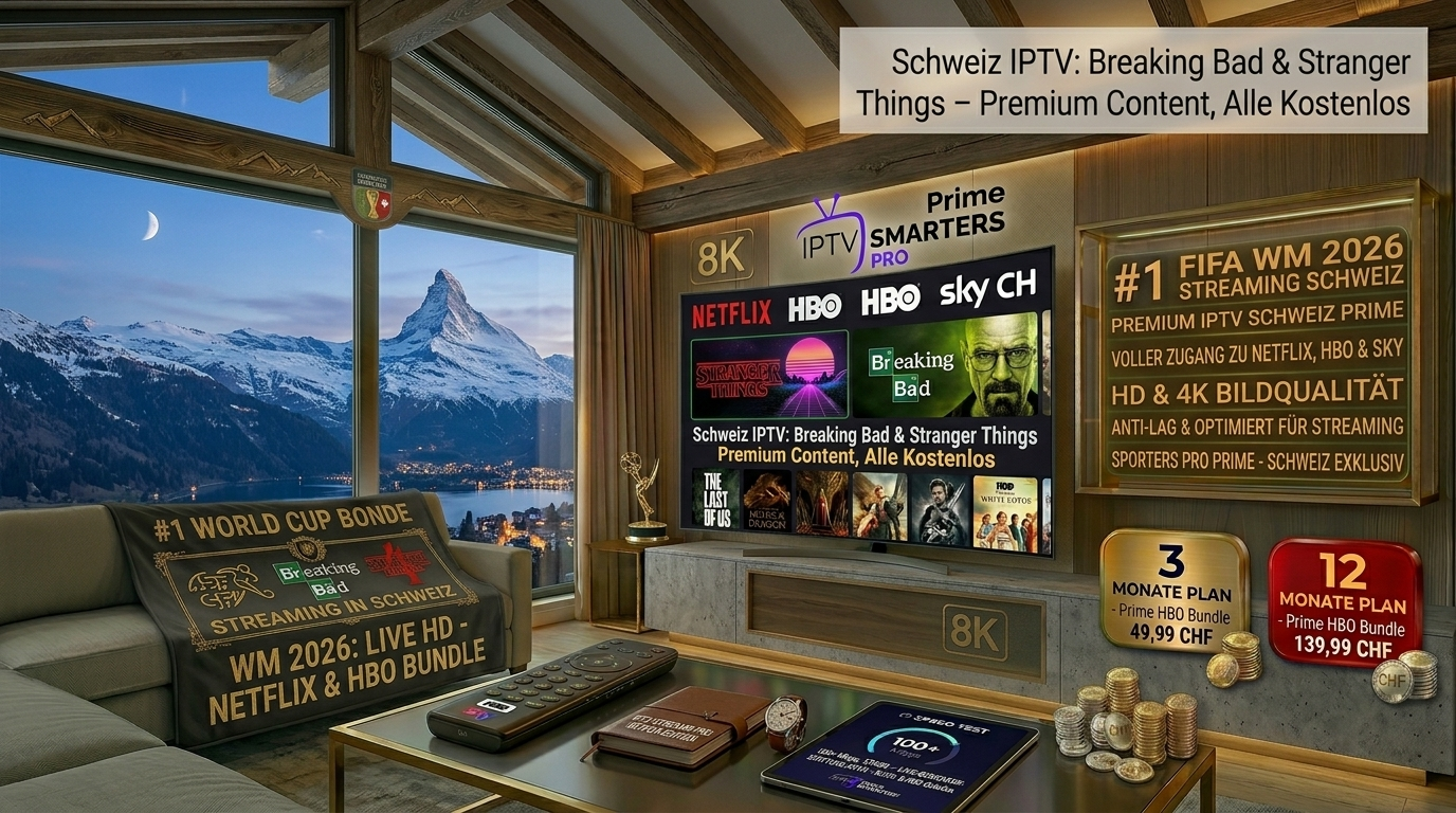 Netflix Serien Schweiz – Breaking Bad, Stranger Things, alle IPTV kostenlos