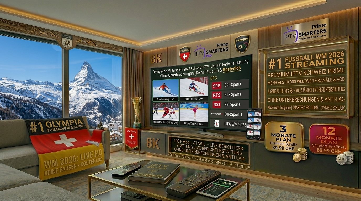 Olympische Winterspiele 2026 Schweiz IPTV – Live HD, keine Pausen, kostenlos