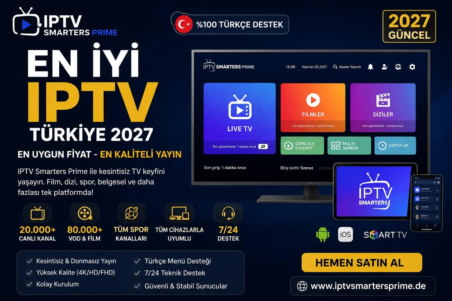 Bestes IPTV Kaufen Türkisch 2027